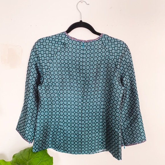 J. Crew Collection Tailored Silk Blouse - Picture 4 of 6